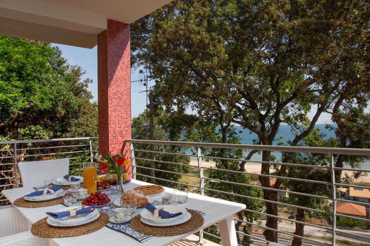 פרנקווילה אל מארה Abruzzodamare Amazing Apartments With Romantic Sea View מראה חיצוני תמונה